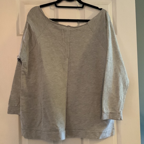 3/4 sleeve slouchy pullover - Picture 4 of 6